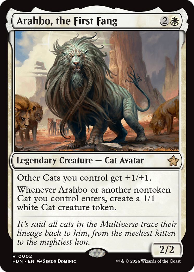 Arahbo, the First Fang [Foundations]